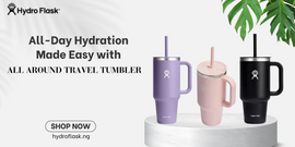 All-Day Hydration Made Easy with the All Around Travel Tumbler