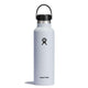 Hydro Flask 21 Oz Standard Mouth Bottle With Flex Cap – White - Hydro Flask