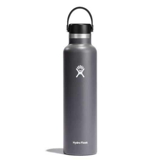 Hydro Flask 24 Oz Standard Mouth Bottle With Flex Cap – Stone - Hydro Flask