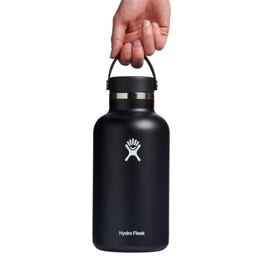 Hydro Flask 64 Oz Wide Flex Bottle With Flex Cap – Black - Hydro Flask